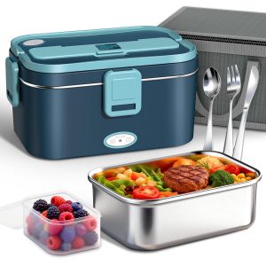 Gamelle chauffante inox Anykuu 1.8L