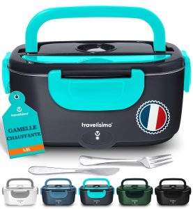 Lunch box chauffante voiture Travelisimo 100W 1,5L