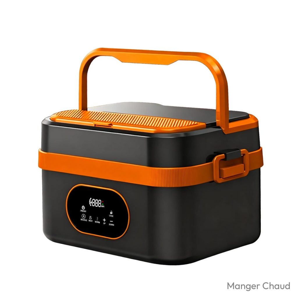 Chauffe-gamelle batterie 1,5 L noir