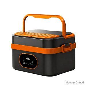 Chauffe-gamelle batterie 1,5 L noir