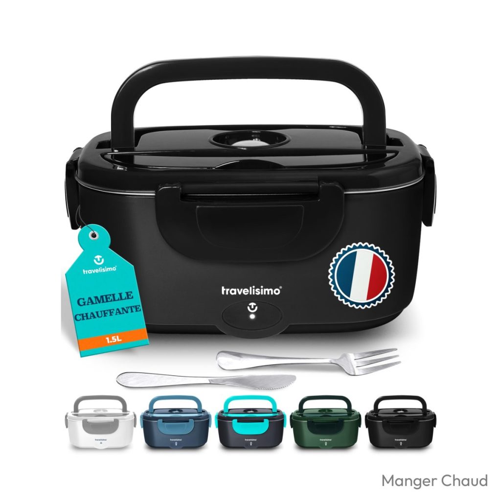Gamelle chauffante voiture Travelisimo 1,5L 3-en-1